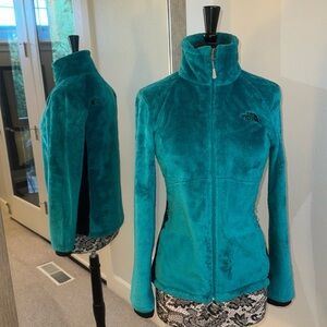 The North Face Osito 2 Fleece Jacket TealGreen w/Black 💚🖤 Size Medium